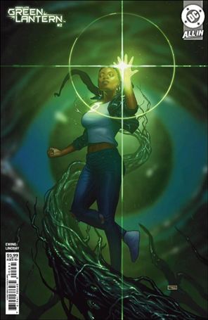 Absolute Green Lantern issue 2-C Taurin Clarke Cardstock Cover