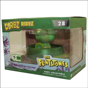 Dorbz Ridez figure 28 The Great Gazoo with flying saucer  (ECCC)