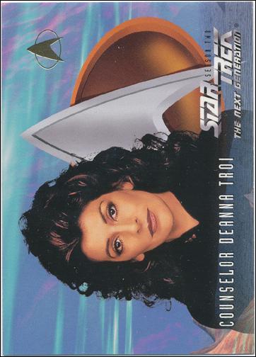 Star Trek: The Next Generation - The Episode Collection Season Two (Base Set) card 122 Counselor Deanna Troi