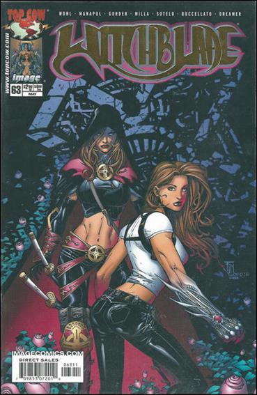 Witchblade (1995) issue 63-B Dynamic Forces Gold Foil Cover 1/999