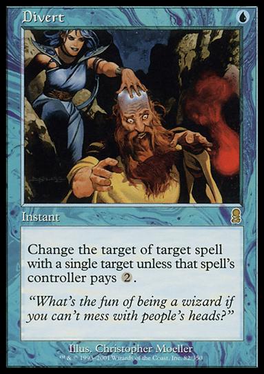 Magic the Gathering: Odyssey (Base Set) card 82 Divert