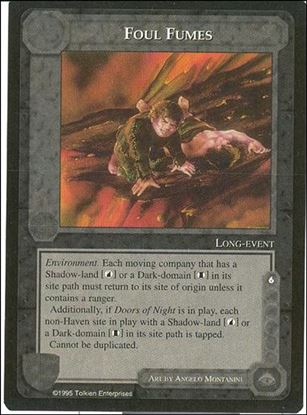 Middle-Earth: The Wizards (Base Set) card 169 Foul Fumes