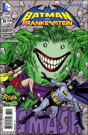 Batman and Robin (2011) issue 31-B Michael Allred 1:25 Batman '66 Cover