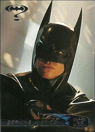 Batman Forever Fleer Ultra (Base Set) card 41 Serving Justice