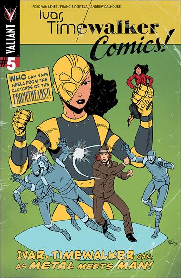 Ivar, Timewalker issue 5-D Robert Gill 1:20 Golden Age Cover