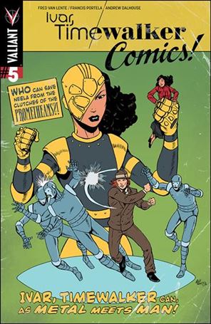 Ivar, Timewalker issue 5-D Robert Gill 1:20 Golden Age Cover