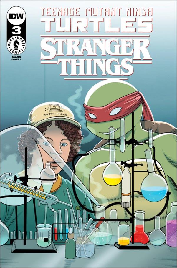 Teenage Mutant Ninja Turtles x Stranger Things 3-C by IDW