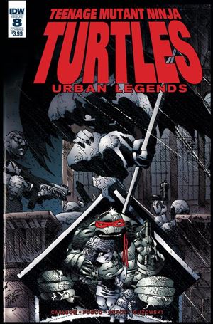 Teenage Mutant Ninja Turtles: Urban Legends issue 8-B Erik Larsen Cover