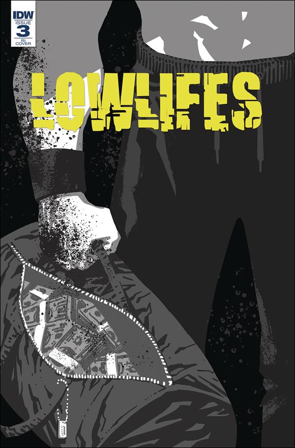Lowlifes issue 3-B 1:20 Black & White Cover