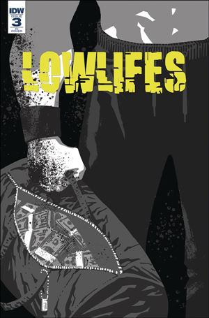 Lowlifes issue 3-B 1:20 Black & White Cover