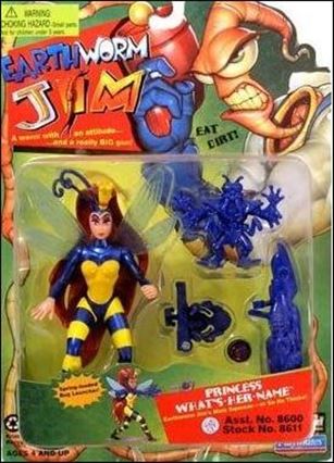 Earthworm Jim (1994) figure 7 Princess What's-Her-Name