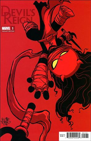 Devil's Reign (2022) issue 1-D Skottie Young Baby Cover