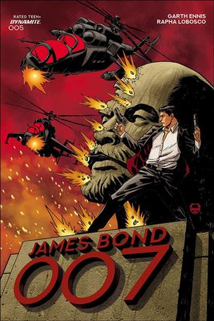 James Bond 007 (2024) issue 5 Dave Johnson Cardstock Cover
