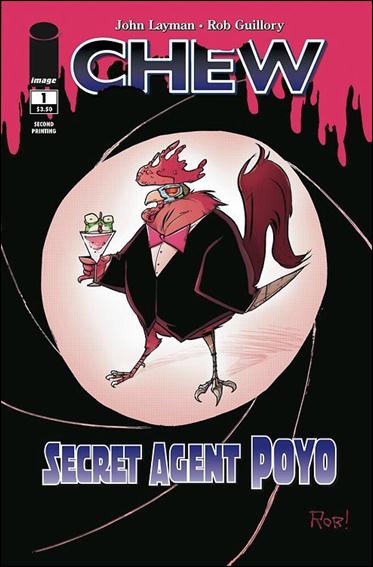 Chew: Secret Agent Poyo issue 1-C 2nd Printing