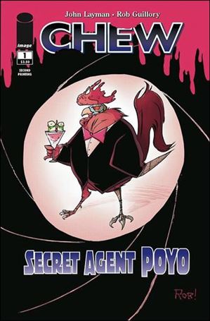 Chew: Secret Agent Poyo issue 1-C 2nd Printing