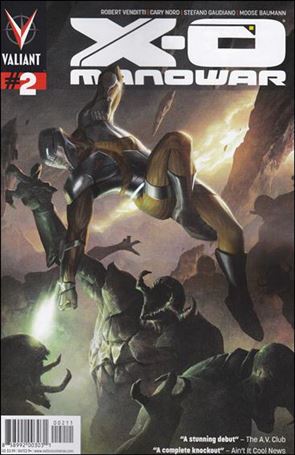X-O Manowar (2012)  issue 2 Jelena Kevic-Djurdjevic Cover