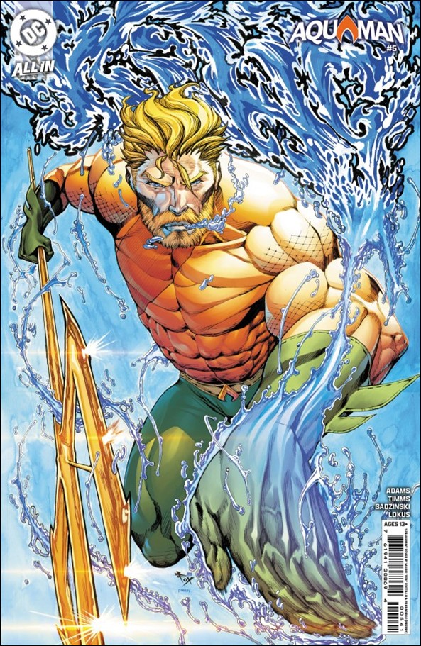 Aquaman (2025) issue 5-E Mario 'Fox' Foccillo 1:25 Cardstock Cover