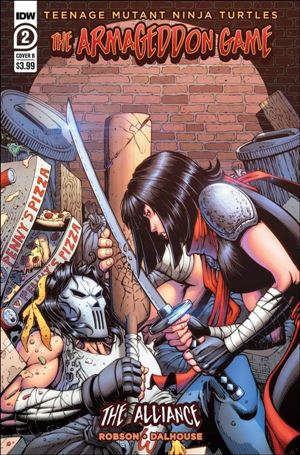 Teenage Mutant Ninja Turtles: The Armageddon Game - The Alliance issue 2-B Will Robson Cover