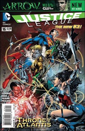Justice League (2011) issue 16 Ivan Reis Standard Cover