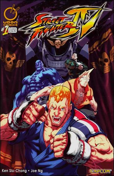 Street Fighter IV issue 1 Joe Ng Cover