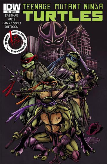 Teenage Mutant Ninja Turtles (2011) issue 34-D Salvador Otero 1st Print Comics Cover