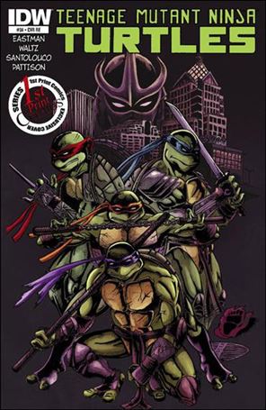 Teenage Mutant Ninja Turtles (2011) issue 34-D Salvador Otero 1st Print Comics Cover