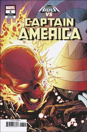 Captain America (2018) issue 3-C Patrick Zircher Cosmic Ghost Rider Cover