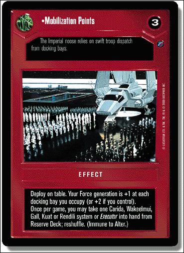 Star Wars: Death Star II Limited (Base Set) card 38 Mobilization Points