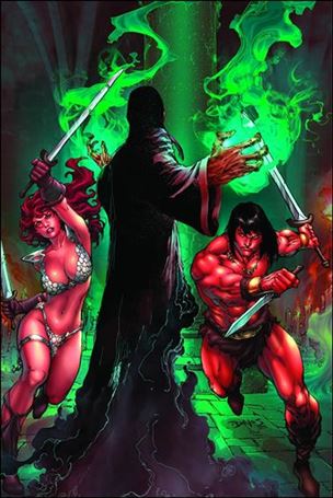 Red Sonja / Conan issue 4-D Ed Benes Virgin Cover