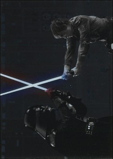 Star Wars Galactic Files (Galactic Moments Foil Subset) card GM-8 Duel to the Truth