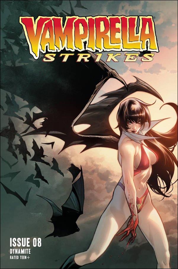 Vampirella Strikes (2022) issue 8-B Stephen Segovia Cover