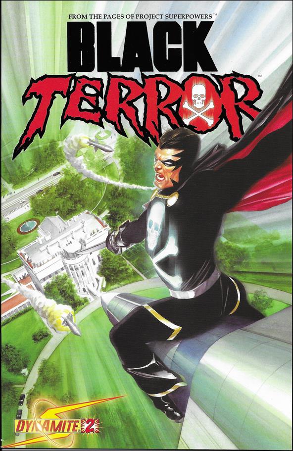 Black Terror (2008) issue 2-G Alex Ross Black Foil Cover with COA 1/130