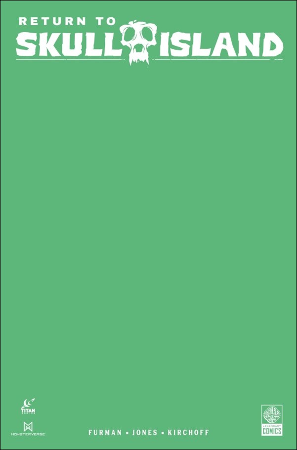 Return to Skull Island issue 1-F Blank Cover