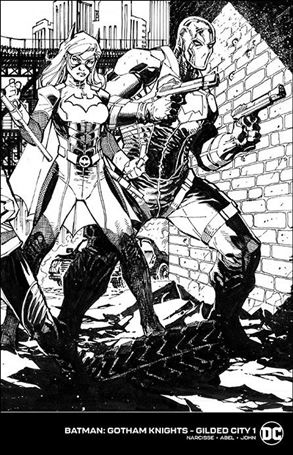 Batman: Gotham Knights – Gilded City issue 1-E Jim Lee 1:50 Wraparound Cardstock Cover
