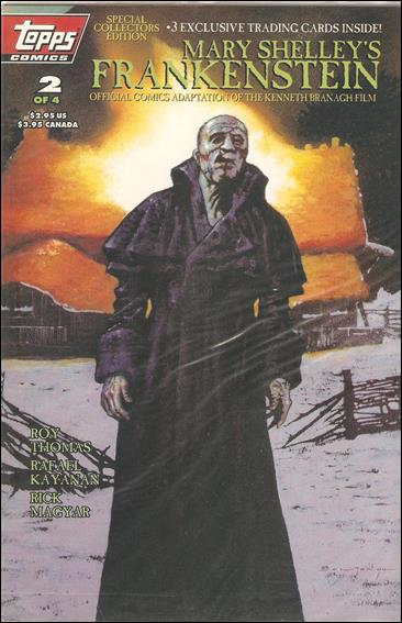 Mary Shelley's Frankenstein issue 2 Polybagged John Bolton Cover with Trading Cards