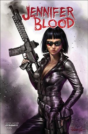 Jennifer Blood (2021) issue 5 Lucio Parrillo Cover