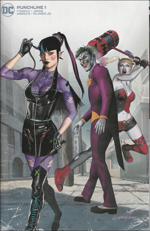 Punchline (2021) issue 1-R Greg Horn Bird City Comics Minimal Dress Cover