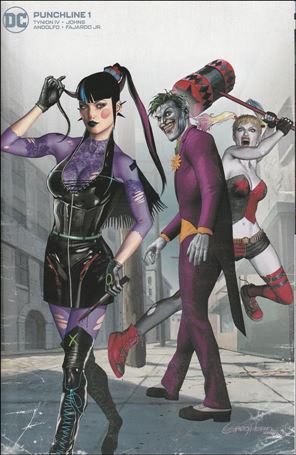 Punchline (2021) issue 1-R Greg Horn Bird City Comics Minimal Dress Cover