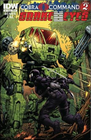 G.I. Joe: Snake Eyes (2011) issue 9-B Robert Atkins Cover