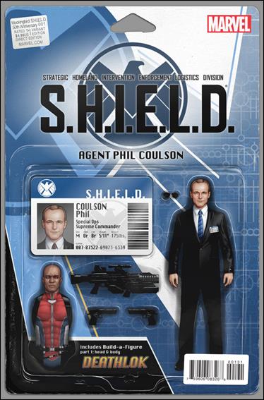 Mockingbird: S.H.I.E.L.D. 50th Anniversary issue 1-C John Tyler Christopher Action Figure Cover