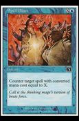 Magic the Gathering: 6th Edition (Base Set) card 100 Spell Blast