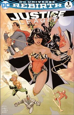 Justice League (2016) issue 1-Q Terry Dodson Midtown Comics Cover