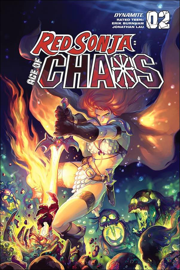 Red Sonja: Age of Chaos issue 2-F Meghan Hetrick FOC Cover