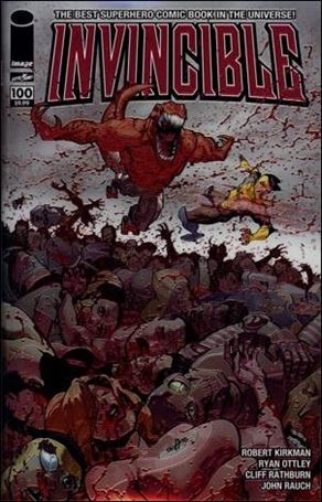 Invincible issue 100-I Ryan Ottley Wraparound Chromium Cover