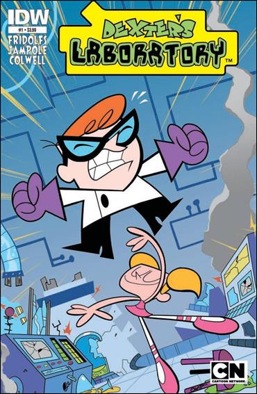 Dexter's Laboratory (2014) issue 1 Ryan Jampole Cover