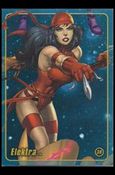 Marvel Heroes Figure Factory: Series 1 (Base Set) card 38 Elektra