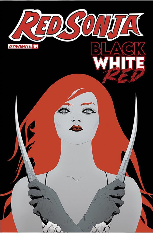 Red Sonja: Black White Red issue 4-C Jae Lee Cover