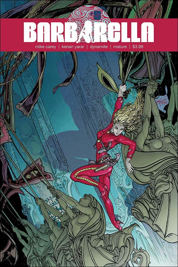 Barbarella (2017) issue 5-C Michael Kaluta Cover