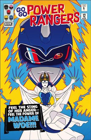 Saban's Go Go Power Rangers issue 12-C Audrey Mok Subscription Cover
