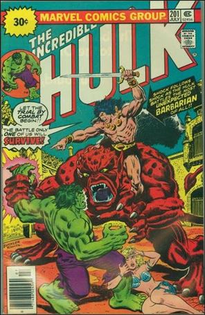 Incredible Hulk (1968) issue 201-B 30 Cent Price Cover
